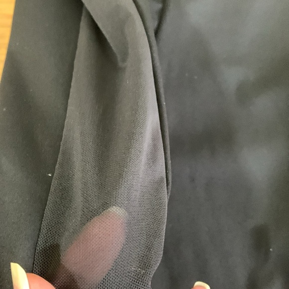 SYNC EQUESTRIAN PLEATED VENOM TOP- XS BLACK. UNSTOPPABLE ON SLEEVE - Picture 5 of 10